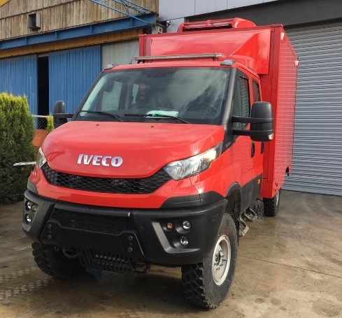 Iveco red